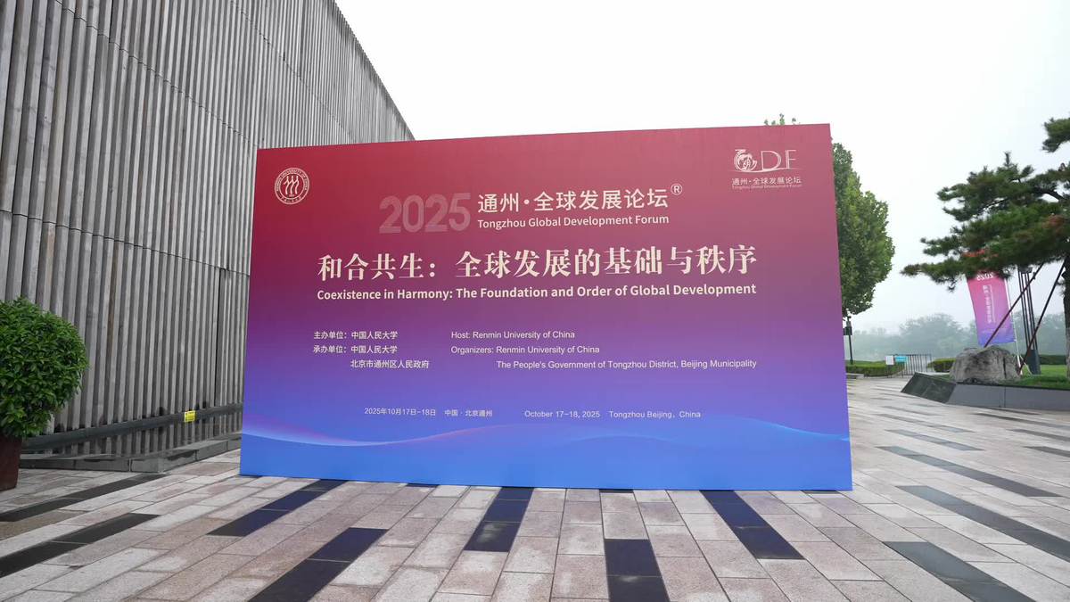 ​A glimpse of the 2025 Tongzhou Global Development Forum